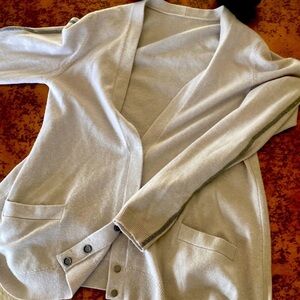 🥰😍Brunello cusinelli cashmere cardigan W Signature monilli sleeves arm Pit 16'